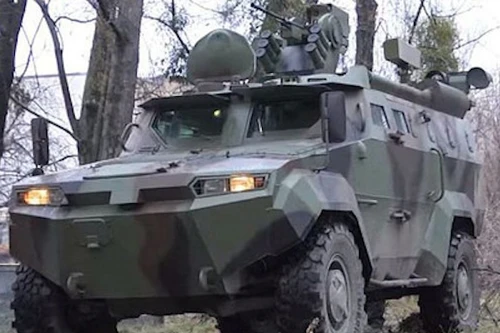 Ukraine thử nghiệm xe bọc thép Triton 4x4 canh giữ biên giới với Nga