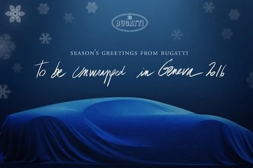 "Ông hoàng tốc độ" mới - Bugatti Chiron sẽ ra mắt vào tháng 3?