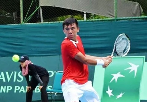 Toàn thua Thái Lan, quần vợt Việt Nam sớm bị loại khỏi Davis Cup