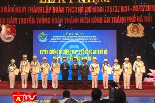 Đoàn thanh niên Công an Hà Nội kỷ niệm 85 năm ngày thành lập