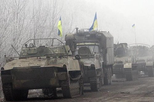 Hàng loạt binh lính Ukraine bắt đầu tháo chạy khỏi Debaltsevo