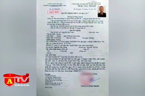  Bắt giữ đối tượng truy nã đặc biệt nguy hiểm