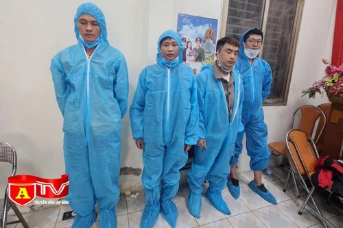 Phát hiện 4 người Trung Quốc nhập cảnh trái phép