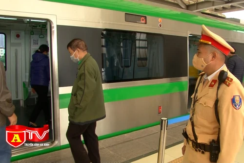 Đảm bảo an ninh, an toàn 12 nhà ga tuyến đường Cát Linh - Hà Đông