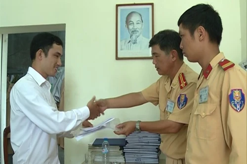 Những hình ảnh đẹp của lực lượng CSGT Thủ đô