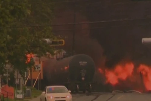 Tai nạn tàu hỏa tại Canada do lỗi phanh