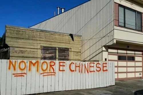 San Francisco xuất hiện nhiều bức vẽ kỳ thị người Trung Quốc 