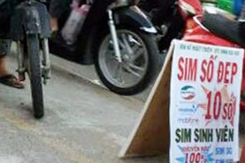 Dịch vụ sim điện thoại sinh viên: Ham rẻ dễ vớ hàng rởm