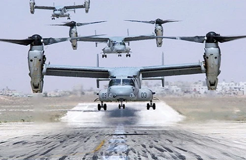 Mỹ triển khai Osprey tham gia diễn tập với Nhật Bản