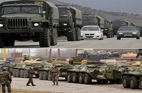 Diễn biến nguy hiểm: Nga và Ukraine ồ ạt triển khai quân tới Crimea?