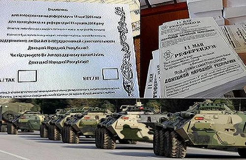 Kiev nổ súng vào Slavyansk ngay trước giờ trưng cầu dân ý