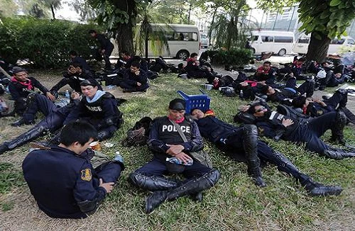 250.000 cảnh sát và 1.450 đơn vị phản ứng nhanh bảo vệ bầu cử Thái Lan