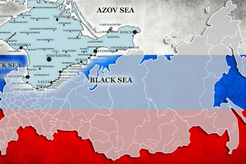 Hiệp hội địa lý quốc gia Mỹ vẽ bản đồ Nga có Crimea