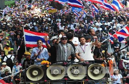 Thái Lan: 89 khu vực bầu cử sớm bị người biểu tình phong tỏa