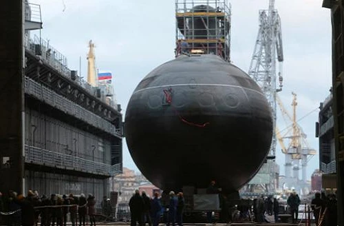 Tàu ngầm Kilo HQ-185 Đà Nẵng thử nghiệm cấp nhà máy 