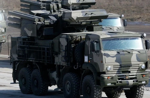 Nga biên chế 6 hệ thống phòng không Pantsir-S bảo vệ Moscow