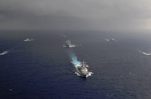 Mỹ và Singapore khai mạc diễn tập hải quân chung trên biển Đông