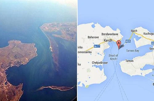 Tổng thống Putin hạ lệnh xây cầu vượt eo biển Kerch, nối liền Nga với Crimea