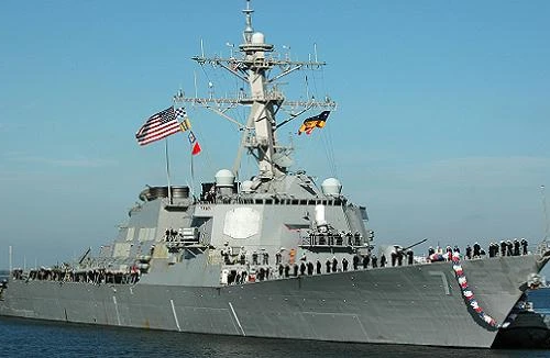 Mỹ triển khai thêm tàu khu trục USS Ross tới biển Đen