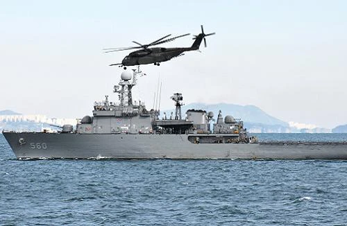 Hàn Quốc điều tàu 3.500 tấn tham gia diễn tập hải ngoại