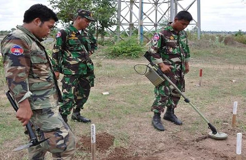 Campuchia tung 300 quân gìn giữ hòa bình đến Mali