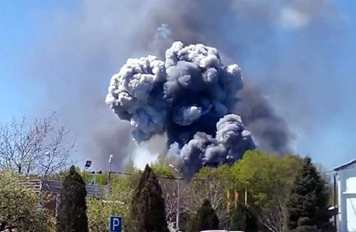 Trực thăng của quân đội Ukraine bị bắn hạ ở miền Đông