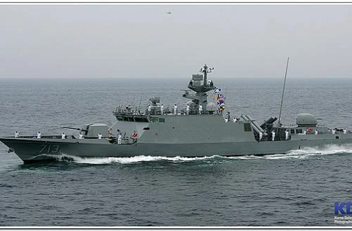 Hàn Quốc tiếp nhận tàu tên lửa tàng hình thứ 14