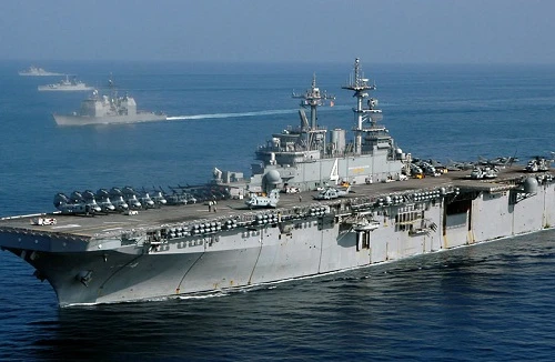 Mỹ - Phi diễn tập quân sự lớn trên biển Đông