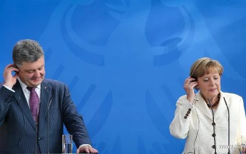 Thủ tướng Đức cam kết hỗ trợ Ukraine phát triển