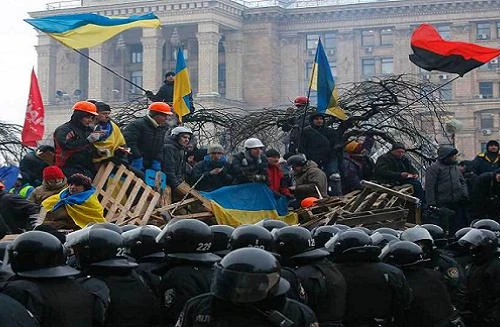 Mỹ cân nhắc trừng phạt Ukraine do trấn áp biểu tình