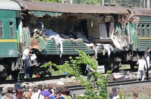 Tai nạn đường sắt ở ngoại ô Moscow, hơn 30 người thương vong