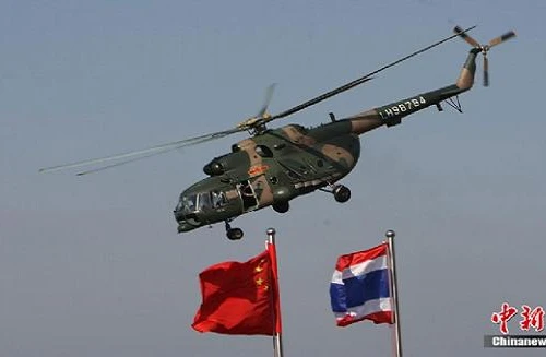 Trung Quốc và Thái Lan diễn tập chung quy mô lớn