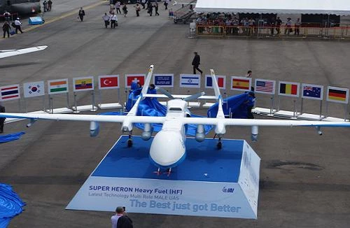 Israel trình làng phiên bản UAV mới nhất “Super Heron” 