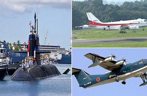 Nhật đẩy mạnh xuất khẩu vũ khí đối phó với Trung Quốc