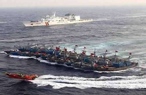 Mỹ bắt giữ tàu cá Trung Quốc đang hủy diệt thủy sản ở Thái Bình Dương