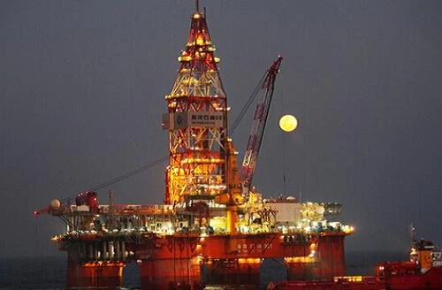 Trung Quốc cắm giàn khoan Nam Hải 4 trong vịnh Bắc bộ gần một năm 