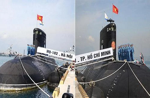 Tổ chức Lễ thượng cờ cấp quốc gia cho 2 “Rồng biển” lớp Kilo