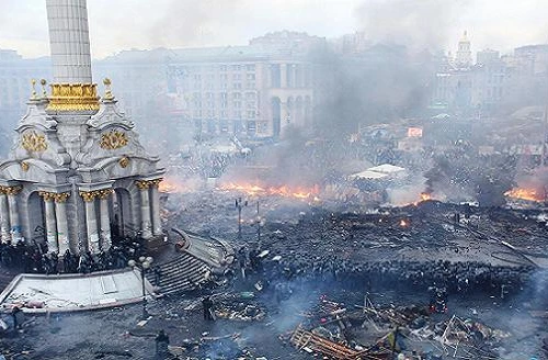 Bạo lực quê nhà đánh gục Đoàn thể thao Olimpic Ukraine 