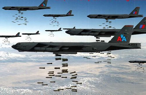 Chiến đấu cơ Mỹ ném bom 500 pound trúng đầu... lục quân Mỹ