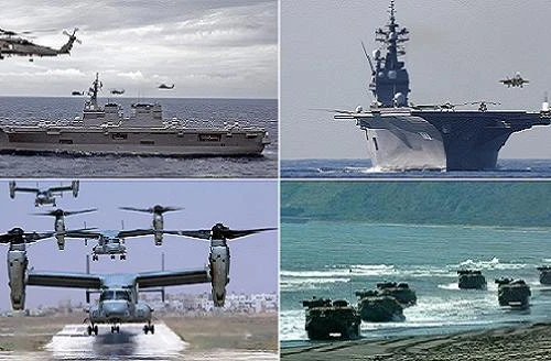 Nhật đủ khả năng đè bẹp 2 lữ hải quân đánh bộ Trung Quốc ở Senkaku