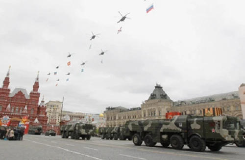 Không quân Nga điều 69 máy bay duyệt binh trên quảng trường Đỏ