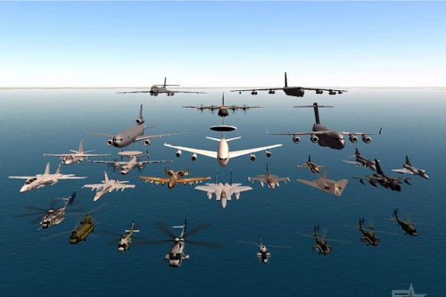 60% máy bay, tàu chiến Mỹ tràn ngập châu Á - Thái Bình Dương
