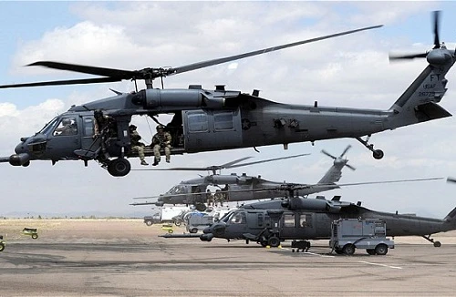 Trực thăng HH-60G của Mỹ rơi tại Anh, 4 người tử nạn