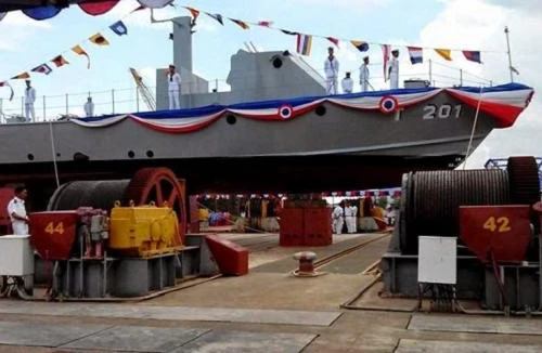 Hải quân Myanmar biên chế chiếc tàu ngư lôi nội địa đầu tiên