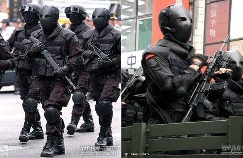 Mặt nạ chống đạn kiểu “ác quỷ” của đặc nhiệm Đài Loan