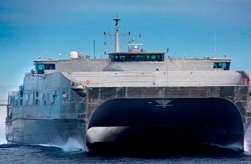 Mỹ hạ thủy siêu tàu vận tải cao tốc 2 thân JHSV