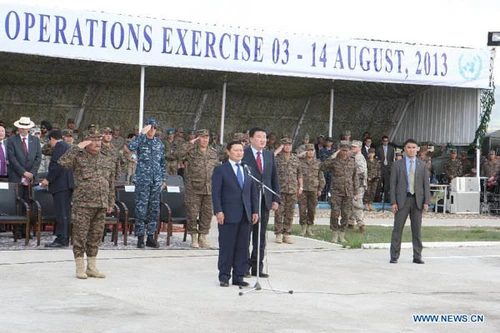 Mông Cổ tổ chức diễn tập đa quốc gia Khaan Quest 2013