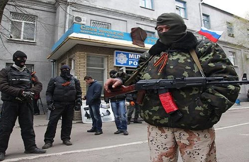 Quân tình nguyện Serbia giúp dân quân Donetsk tiêu diệt 2 xe tăng Ukraine