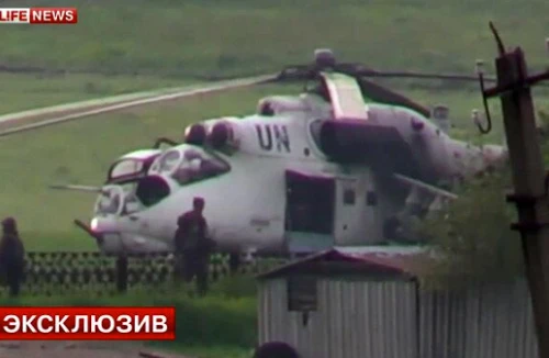 Nga yêu cầu giải thích vụ Kiev dùng trực thăng của LHQ trấn áp biểu tình