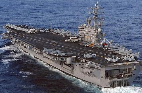 Mỹ triển khai luân phiên tàu sân bay hạt nhân tới Nhật Bản